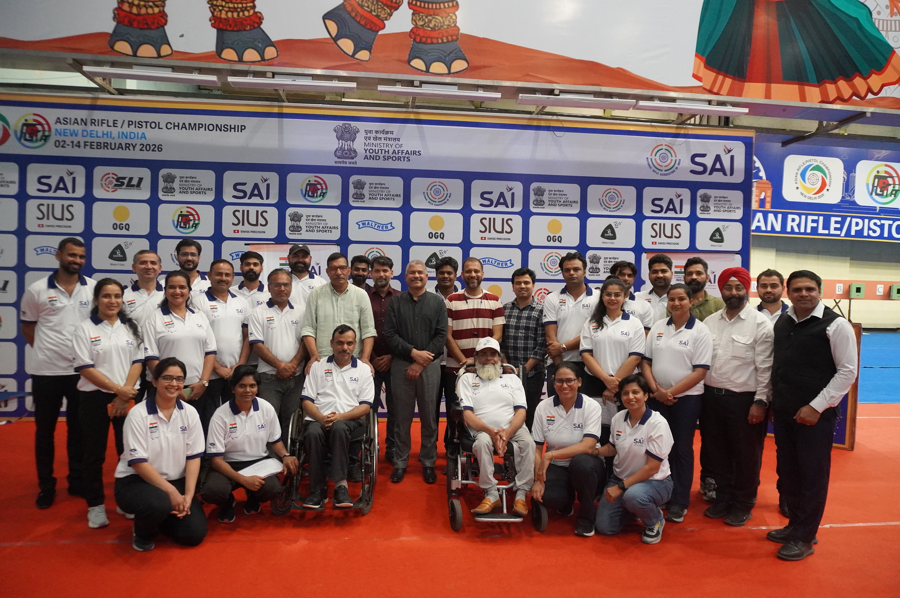 Course completion at Dr. Karni Singh Shooting Range